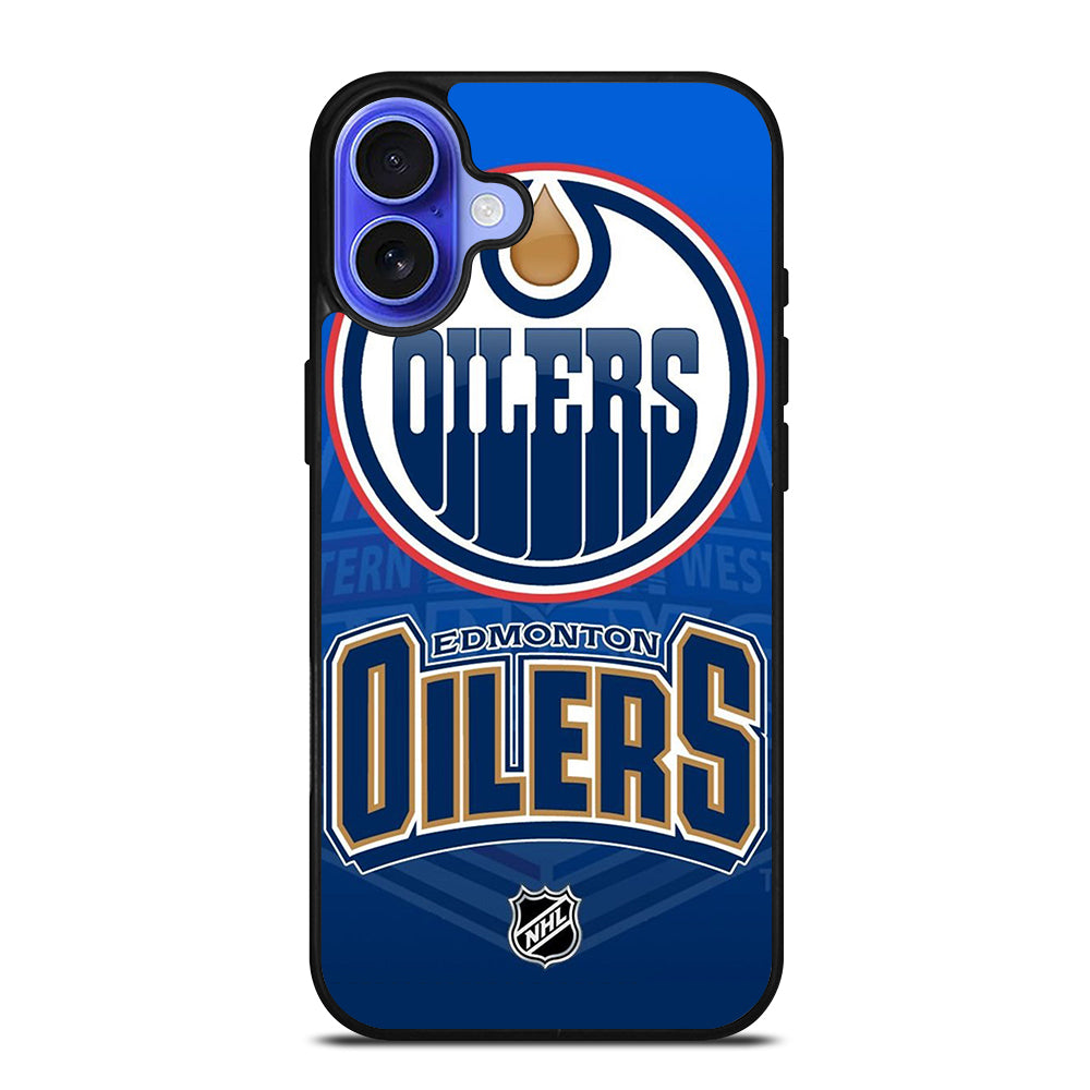 EDMONTON OILERS NHL ICON 2 iPhone 16 Case Cover