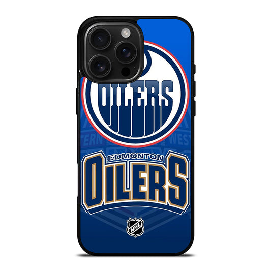 EDMONTON OILERS NHL ICON 2 iPhone 16 Pro Max Case Cover