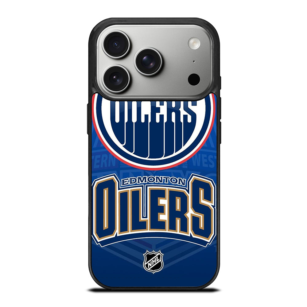 EDMONTON OILERS NHL ICON 2 iPhone 17 Pro Case Cover