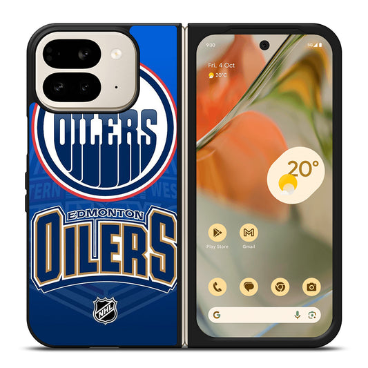 EDMONTON OILERS NHL ICON 2 Google Pixel 9 Pro Fold Case Cover