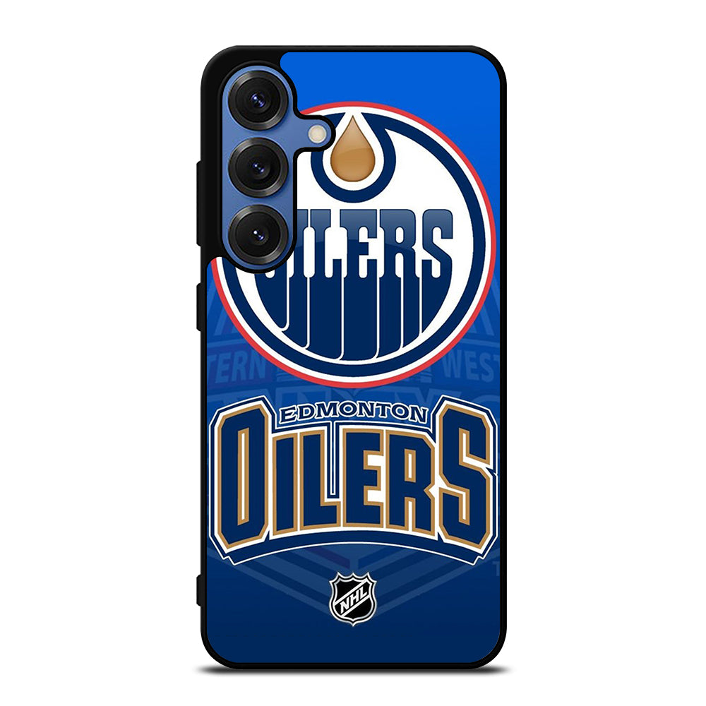 EDMONTON OILERS NHL ICON 2 Samsung Galaxy S25 Case Cover