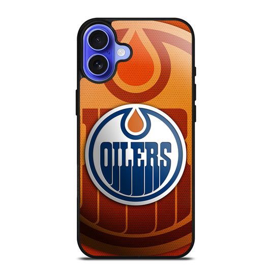 EDMONTON OILERS NHL ICON 3 iPhone 16 Case Cover