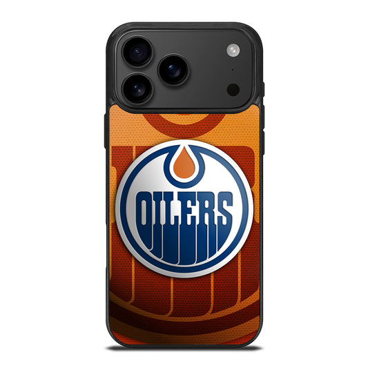 EDMONTON OILERS NHL ICON 3 iPhone 17 Pro Max Case Cover