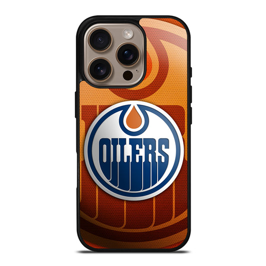 EDMONTON OILERS NHL ICON 3 iPhone 16 Pro Case Cover