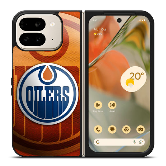 EDMONTON OILERS NHL ICON 3 Google Pixel 9 Pro Fold Case Cover