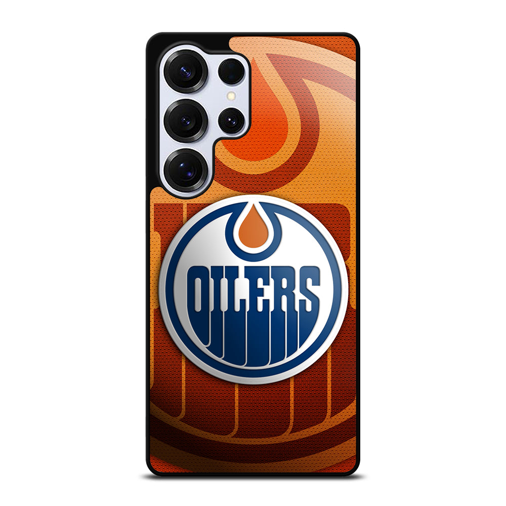 EDMONTON OILERS NHL ICON 3 Samsung Galaxy S25 Ultra Case Cover
