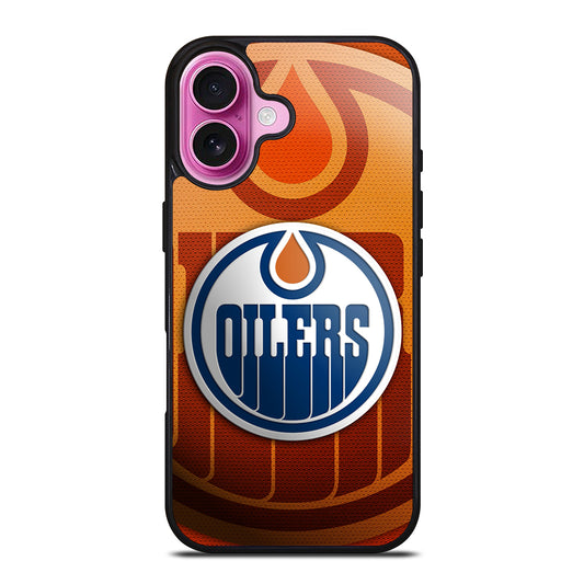 EDMONTON OILERS NHL ICON 3 iPhone 16 Plus Case Cover