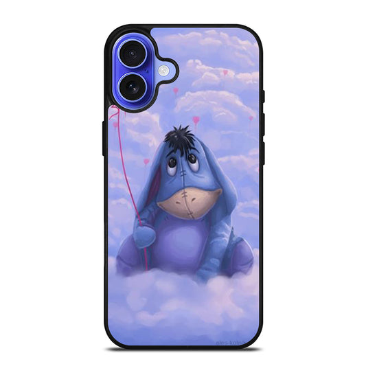 EEYORE DONKEY BALLOON CARTOON iPhone 16 Case Cover