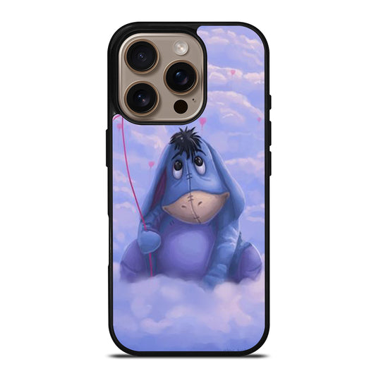 EEYORE DONKEY BALLOON CARTOON iPhone 16 Pro Case Cover