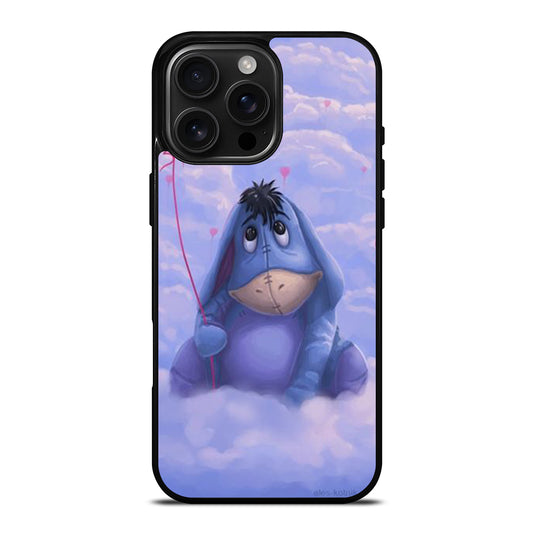 EEYORE DONKEY BALLOON CARTOON iPhone 16 Pro Max Case Cover