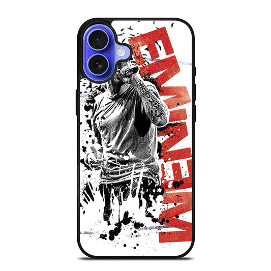 EMINEM RAPPER ART iPhone 16 Case Cover