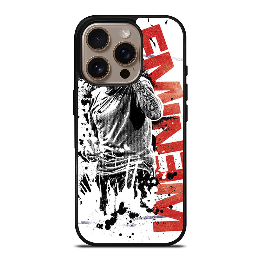 EMINEM RAPPER ART iPhone 16 Pro Case Cover