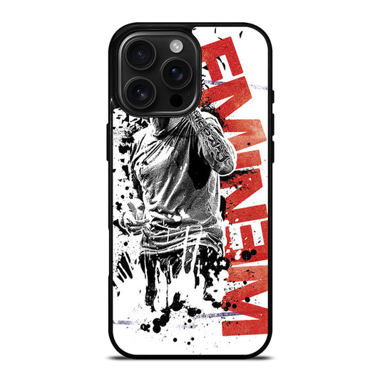 EMINEM RAPPER ART iPhone 16 Pro Max Case Cover