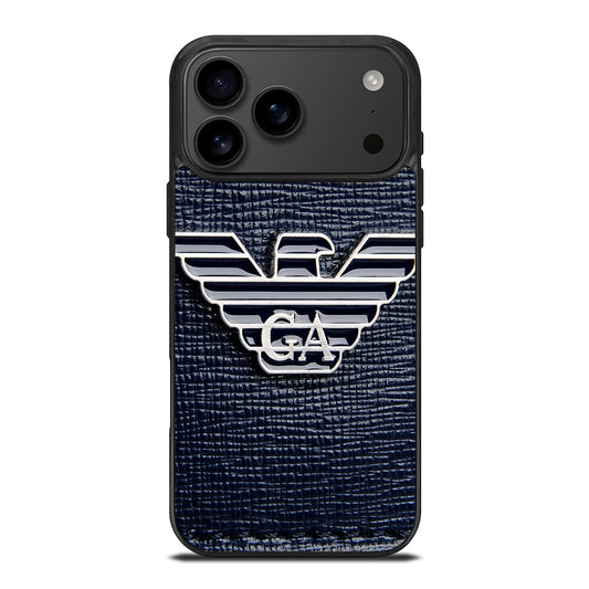 EMPORIO ARMANI EMBLEM iPhone 17 Pro Max Case Cover