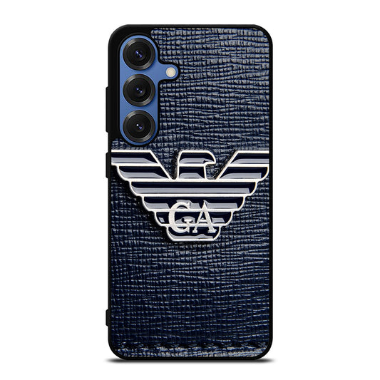 EMPORIO ARMANI EMBLEM Samsung Galaxy S25 Case Cover