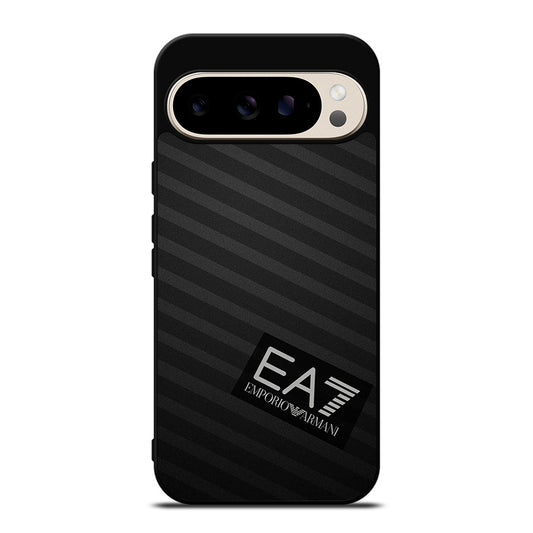 EMPORIO ARMANI STRIPE LOGO Google Pixel 9 Pro Case Cover