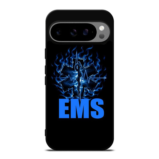 EMT EMS MEDICAL BLACK LOGO Google Pixel 9 Pro XL Case Cover