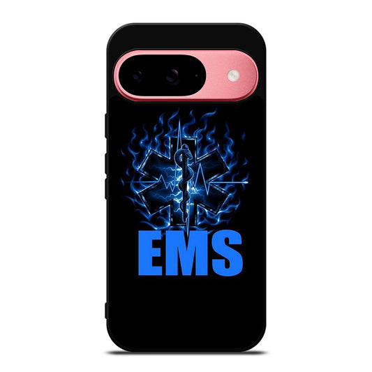 EMT EMS MEDICAL BLACK LOGO Google Pixel 9 Case Cover