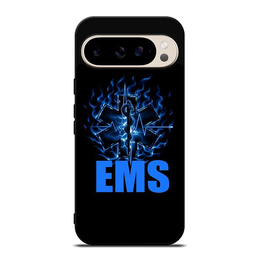 EMT EMS MEDICAL BLACK LOGO Google Pixel 9 Pro Case Cover