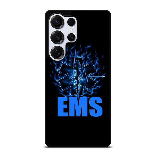 EMT EMS MEDICAL BLACK LOGO Samsung Galaxy S25 Ultra Case Cover