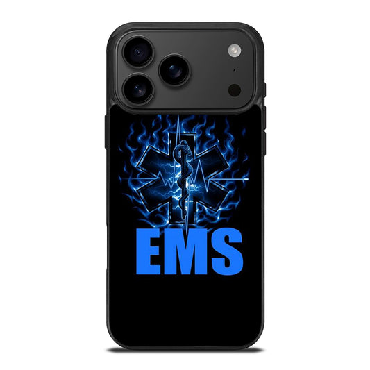 EMT EMS MEDICAL BLACK LOGO iPhone 17 Pro Max Case Cover