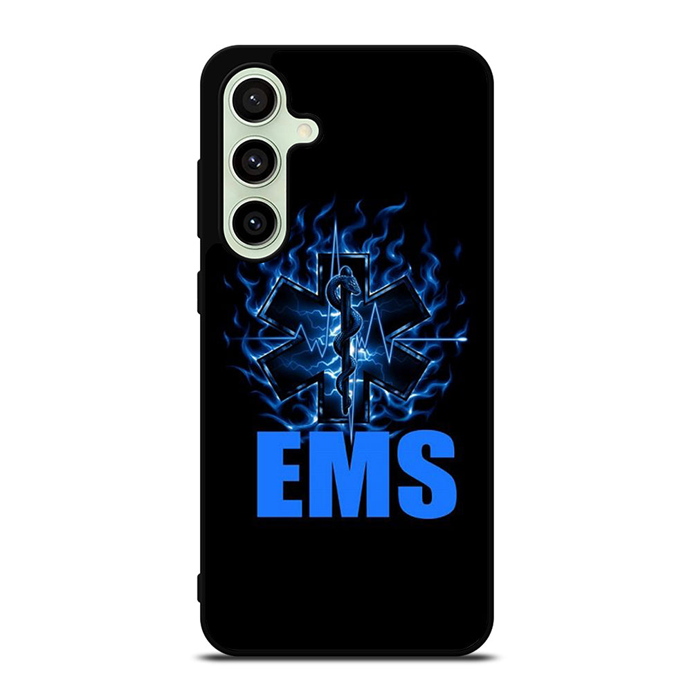 EMT EMS MEDICAL BLACK LOGO Samsung Galaxy S24 FE Case Cover