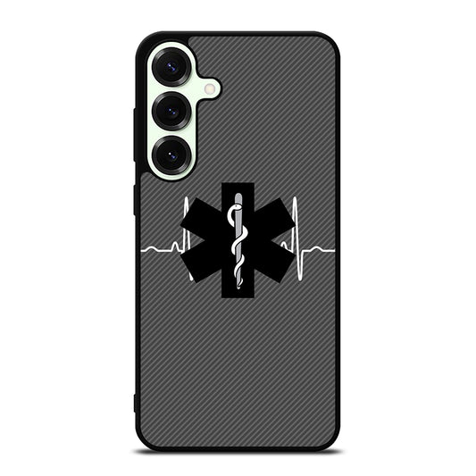 EMT EMS MEDICAL CARBON LOGO Samsung Galaxy S26 Plus Case Cover