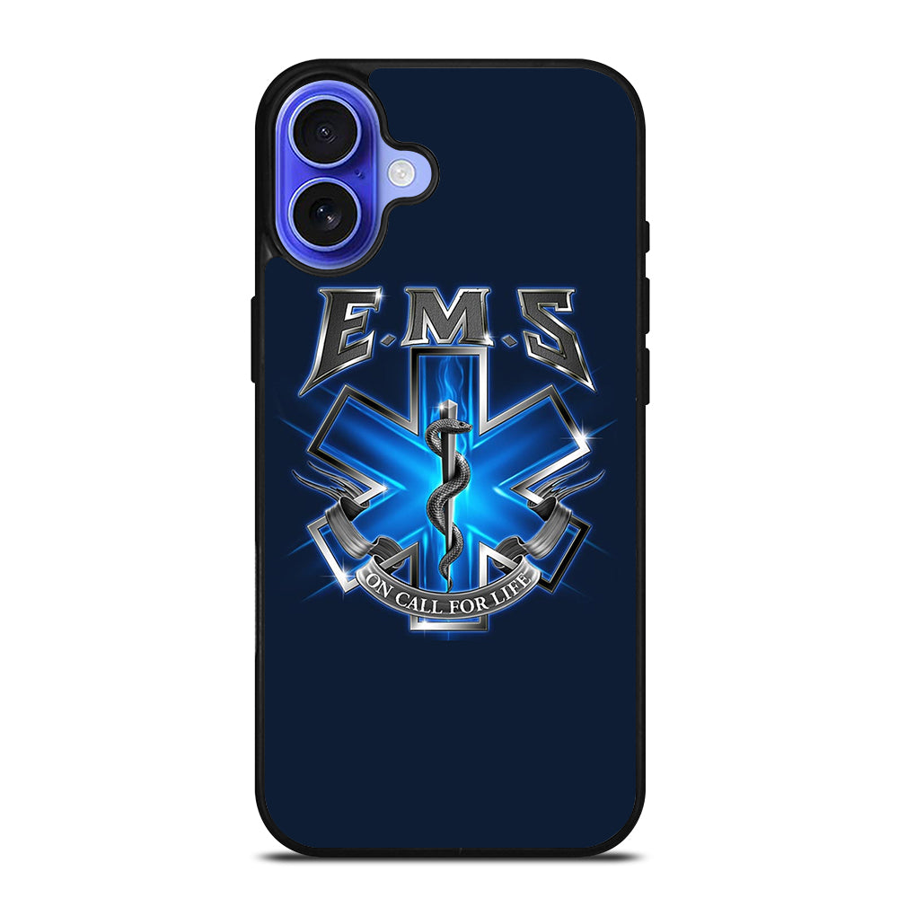 EMT EMS MEDICAL ON CALL FOR LIFE iPhone 16 Case Cover