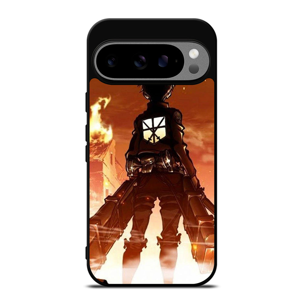 EREN YEAGER ATTACK ON TITAN ANIME Google Pixel 9 Pro XL Case Cover