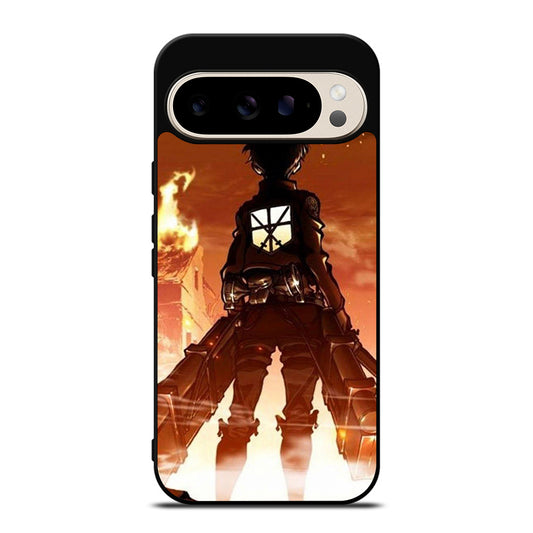 EREN YEAGER ATTACK ON TITAN ANIME Google Pixel 9 Pro Case Cover