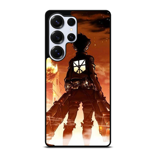 EREN YEAGER ATTACK ON TITAN ANIME Samsung Galaxy S25 Ultra Case Cover