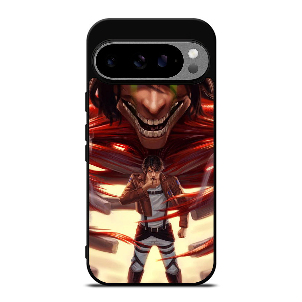 EREN YEAGER ATTACK ON TITAN ART Google Pixel 9 Pro XL Case Cover