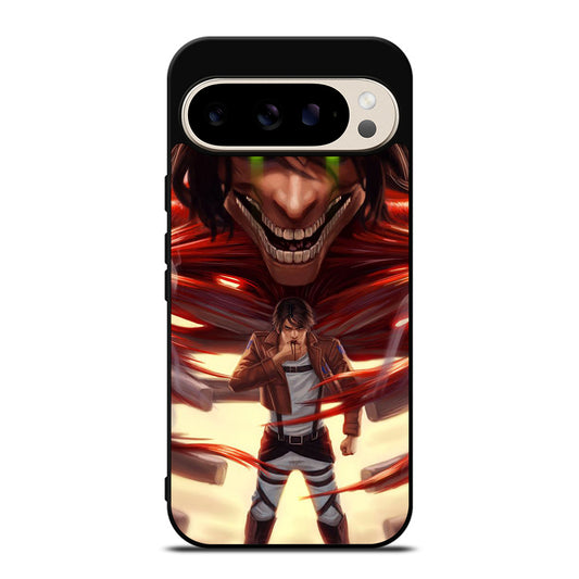 EREN YEAGER ATTACK ON TITAN ART Google Pixel 9 Pro Case Cover