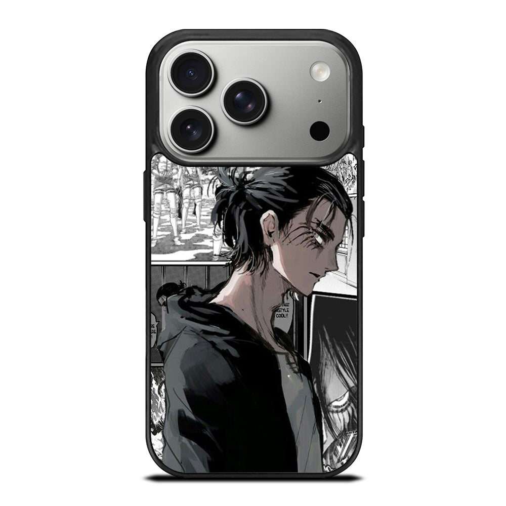 EREN YEAGER ATTACK ON TITAN COMIC iPhone 17 Pro Case Cover