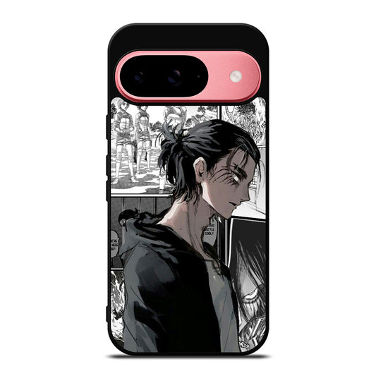 EREN YEAGER ATTACK ON TITAN COMIC Google Pixel 9 Case Cover
