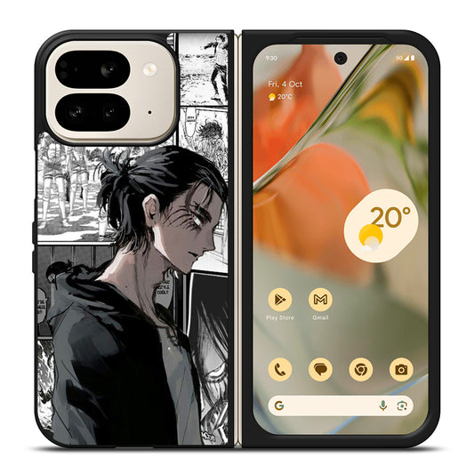 EREN YEAGER ATTACK ON TITAN COMIC Google Pixel 9 Pro Fold Case Cover