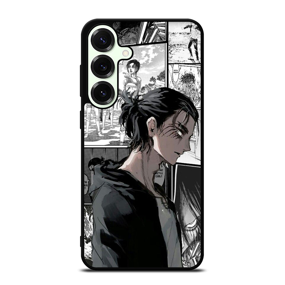 EREN YEAGER ATTACK ON TITAN COMIC Samsung Galaxy S25 Plus Case Cover