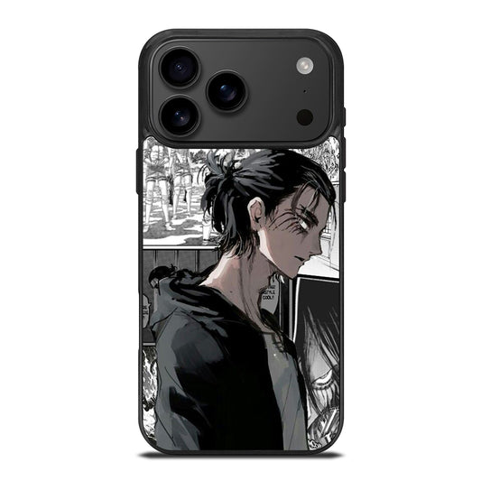 EREN YEAGER ATTACK ON TITAN COMIC iPhone 17 Pro Max Case Cover