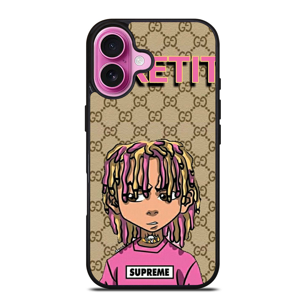 ESKETIT LIL PUMP BROWN iPhone 16 Plus Case Cover