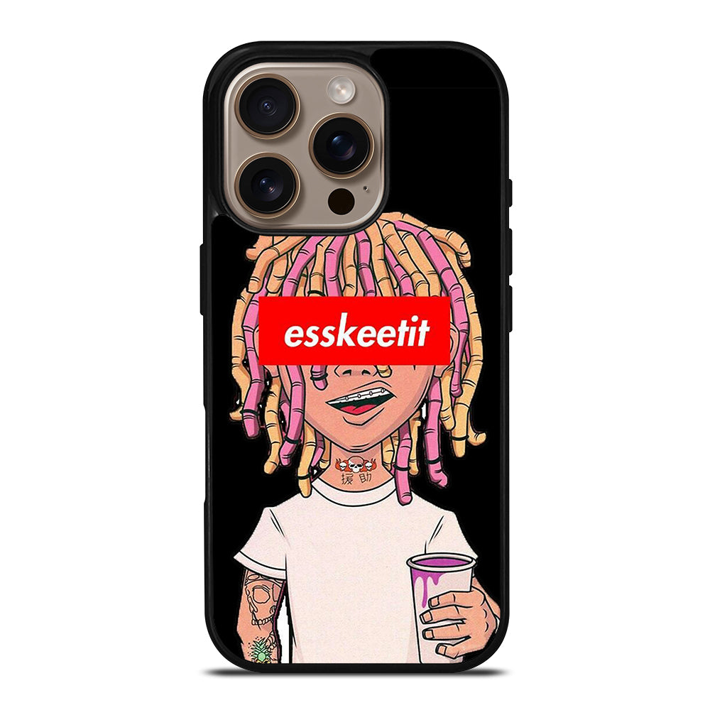 ESKETIT LIL PUMP CARTOON iPhone 16 Pro Case Cover