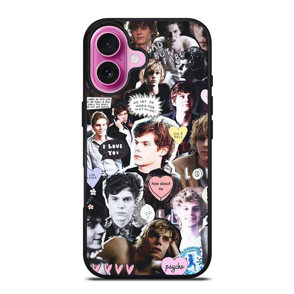 EVAN PETERS COLLAGE NEW iPhone 16 Plus Case Cover