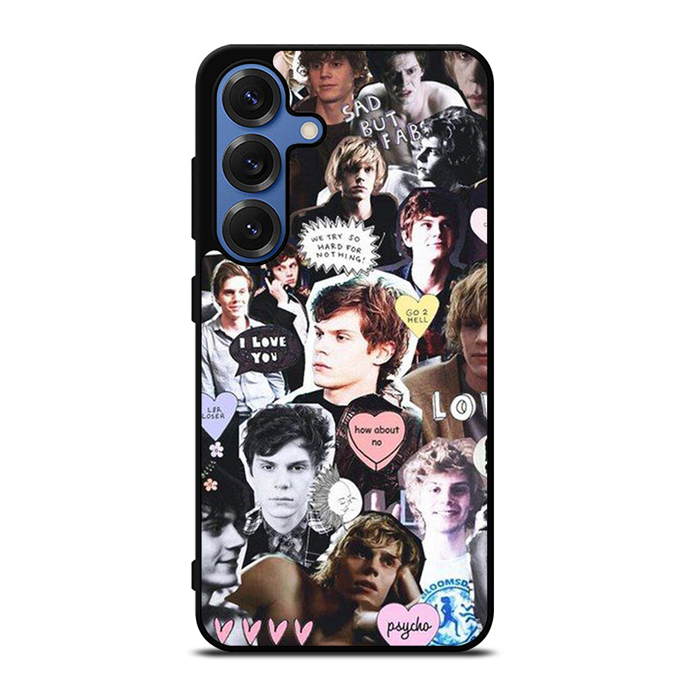 EVAN PETERS COLLAGE NEW Samsung Galaxy S25 Case Cover