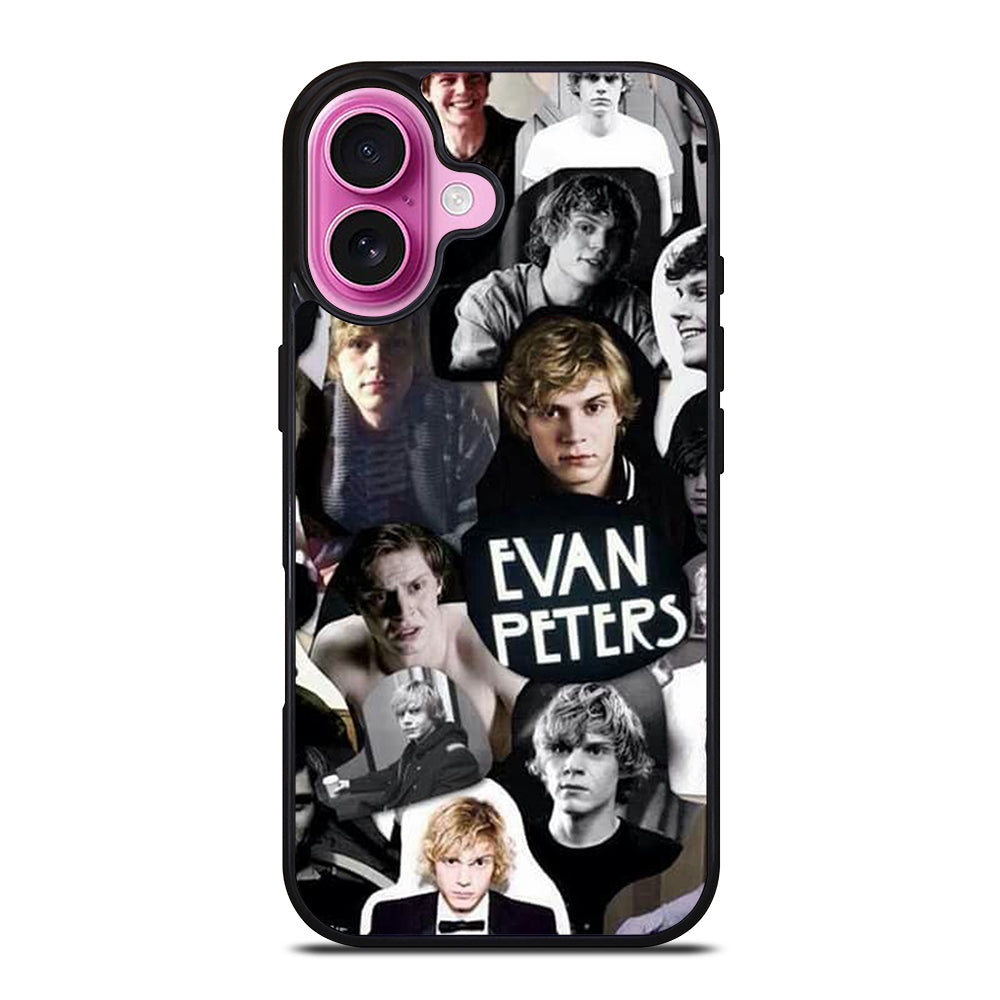 EVAN PETERS COLLAGE iPhone 16 Plus Case Cover
