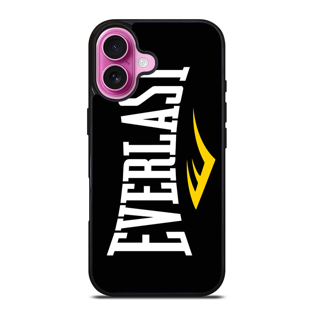 EVERLAST BOXING BLACK LOGO iPhone 16 Plus Case Cover