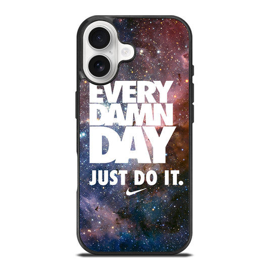 EVERY DAMN DAY JUST DO IT NIKE NEBULA iPhone 17 Case Cover