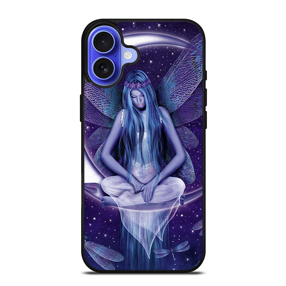 FAIRY DRAGONFLIES MOON iPhone 16 Case Cover