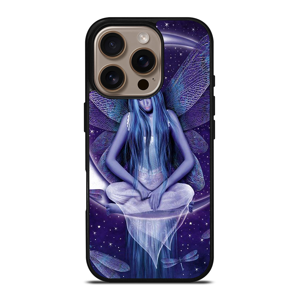 FAIRY DRAGONFLIES MOON iPhone 16 Pro Case Cover