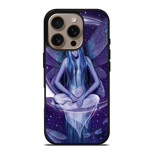 FAIRY DRAGONFLIES MOON iPhone 16 Pro Case Cover