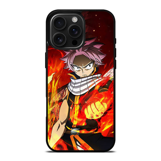 FAIRY TAIL ANIME NATSU DRAGNEEL 3 iPhone 16 Pro Max Case Cover