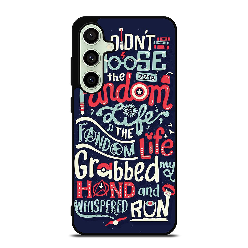 FANDOM LIFE Samsung Galaxy S24 FE Case Cover